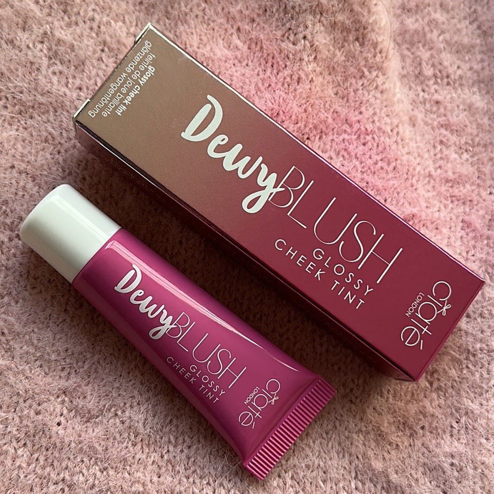 NWT Ciate London Dewy Blush Glossy Cheek Tint in Pomegranate 💖